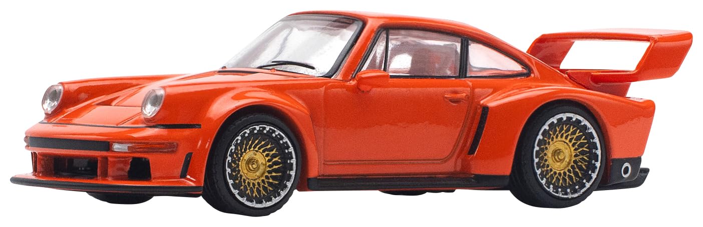 Amazon | POP RACE 1/64 SINGER DLS TURBO (TRACK) ORANGE 完成品